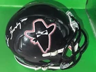 LUIS ZENDEJAS  OKLAHOMA OUTLAWS  USFL  SIGNED RIDDELL MINI HELMET