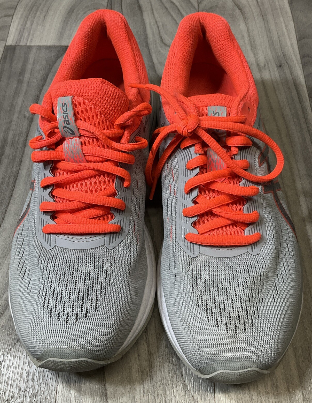 Asics GT-1000 Running Shoes Gray Orange Women's Size 1012A030
