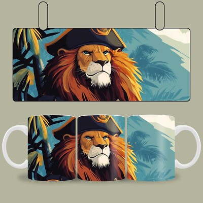 Kaffeetasse Neonlicht Wolf Tasse Kaffeebecher Geschenk Keramik