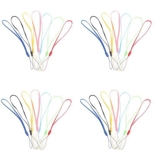 50 Pcs Mobile Phone Cord Hand Wrist Straps Lanyard Wrap Miss Colorful - Zdjęcie 11 z 12