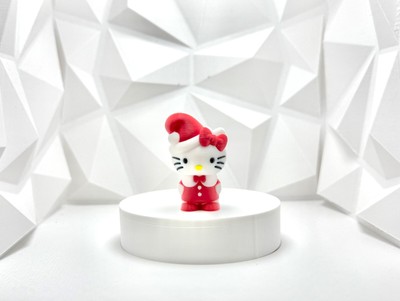 Christmas Holiday Hello Kitty Mini Miniature Figure 3D Printed Model