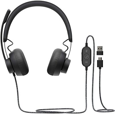 LOGITECH ZONE WIRED Headset / Logitech UC Zone Wired Headset -NEU