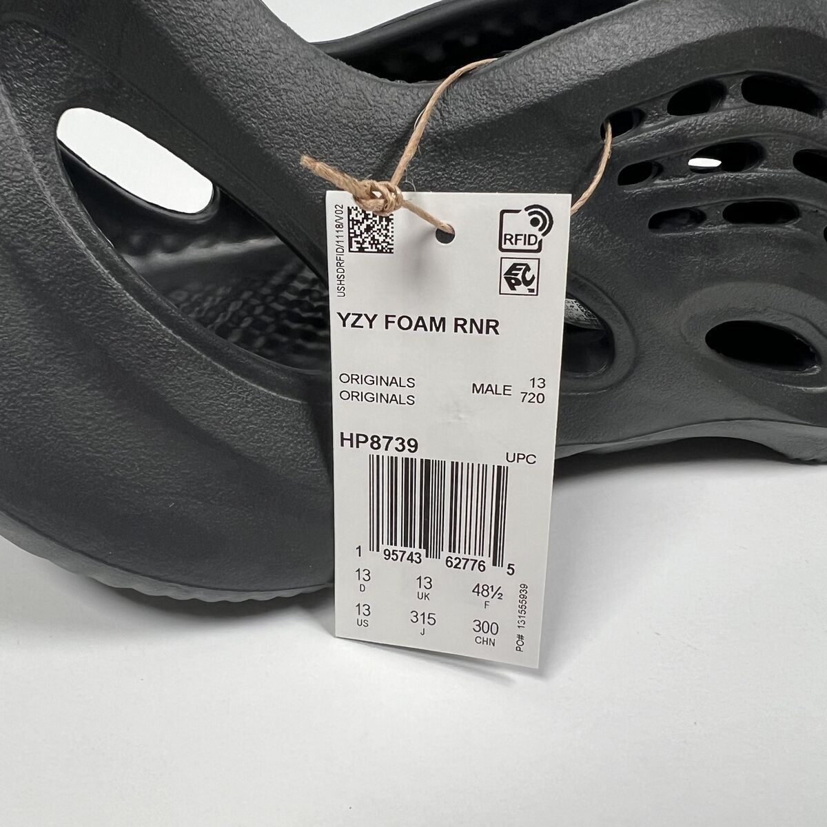 Adidas Yeezy Foam Runner Onyx (HP8739) - Men's Size 13 Adidas Yeezy Foam Runner Onyx (HP8739) - Men's Size 13
