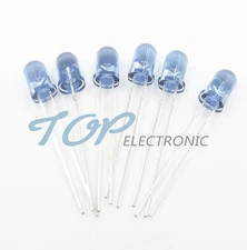 10PCS 5mm 940nm infrared emission Remote control transmitter blue