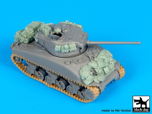Blackdog Modelle 1/72 U.S. M4A1 Sherman Tank Harz Detail Set - Bild 2 von 6