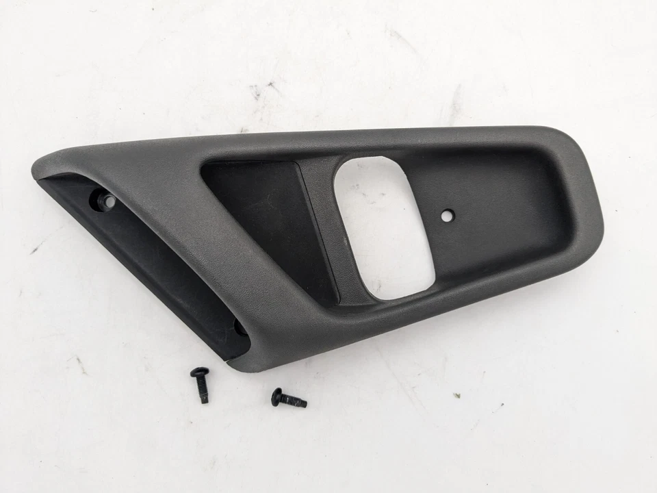 Merkur XR4ti Right Passenger Interior Door handle Trim - Dark Gray - Image 2 of 4