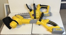 Stanley Jr Tools Toy Set Of 2 Chain Saw Weedle Tested Works