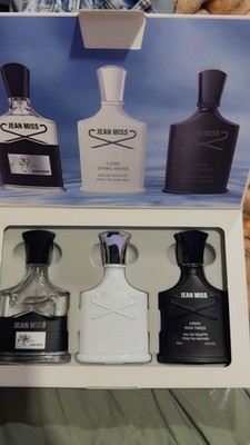 Jean Miss Eau de Toilette Travel Spray Set Clear Spring Water/Irish Tweed 30mL