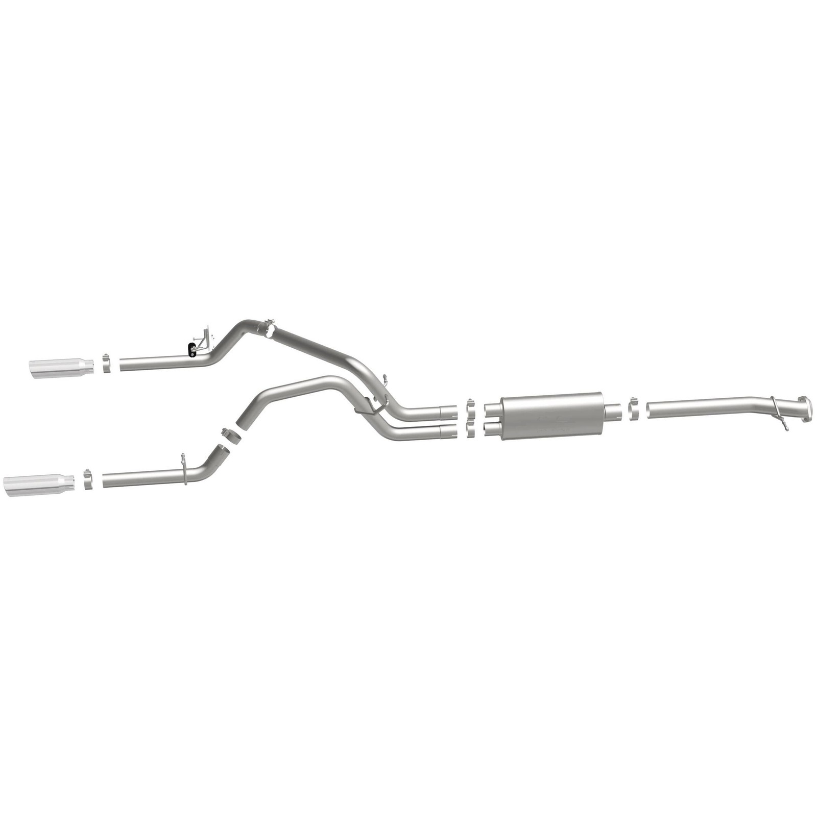 For Chevy Colorado 15-22 Exhaust System Series Stainless Steel Cat-Back Exhaust