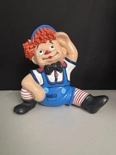 Vintage Handpainted Byron Molds Raggedy Andy Porcelain Figure