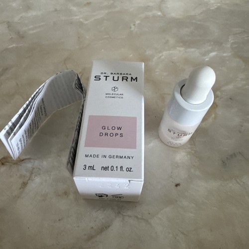 DR BARBARA STURM GLOW GOCCE VISO 3ML PER PELLE OPACA E STANCA NUOVO IMBALLATO MINI - Foto 3 di 5