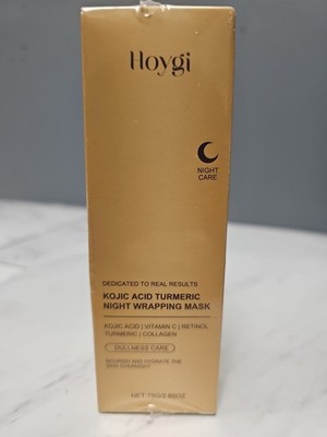 Kojic Acid Turmeric Collagen Night Wrapping Mask Peel Off - Box sealed