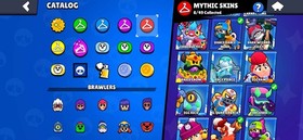 61K TROPHY./45 Max Brawler/Many Max Rank 99/99Brawler/7 LEG/8 Mithic/81 Epic.