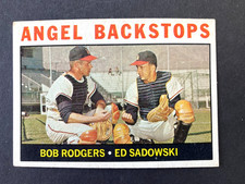 1964 Topps Baseball #61 Bob Rogers / Ed Sadowski Angels VG