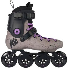 K2 Grid 90 Inline Skates Unisex Inliner Lifestyle Roller Skate 90 mm/85A Grau