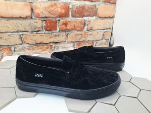 Vans Skate Style 53 Velvet Black Loafer Mens Sz 11 New Rare SlipOn Dress Sneaker VANS_SKATE STYLE 53 (VELVET) :::BLACK::: | SILO main image 4
