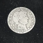 1909 P 25C Barber Quarter