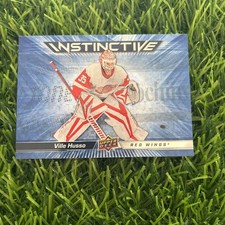 Ville Husso Instinctive IN-17 2023-24 Upper Deck Series 2 Hockey Red Wings H14