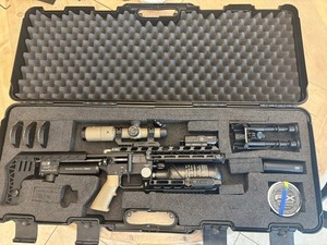 Fx Impact M3 .22/Compact W/upgrades Air gun in Excellent condition