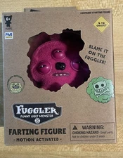 New Fuggler Ugly Monster Farting Figures 3" Pink Motion Activated