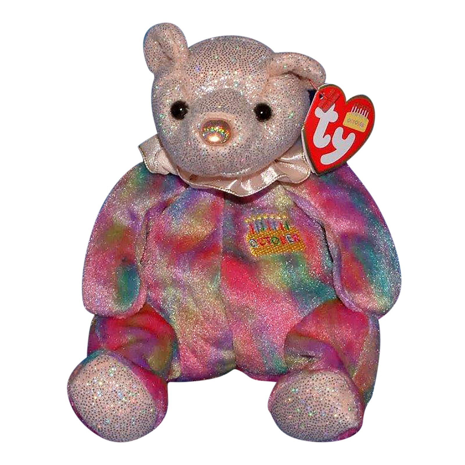 Ty Beanie Baby October - MWMT (Bear) Birthday