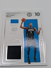 2019-20 Encased Mo Bamba Label Materials Game Used Jersey #82/199 LM-MOB