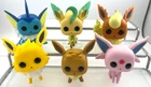 Funko Pop! Pokemon Lot Eevee Flareon Jolteon Vaporeon Espeon Leafeon Large Lot