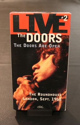 VHS - The Doors: The Doors Are Open Live #2 at The Roundhouse London, Sept 1968 