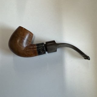 Petersons DE Luxe 9S Pfeife Sterling Silver