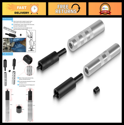 Valve Keeper Remover & Installer Tool Kit - Valve Spring Compressor for 4.5mm-7.