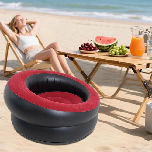 Simple Inflatable Outdoor Seating Single Double Inflatable Chair Sofa Gaming Lounger Blow Up Seat Outdoor ...