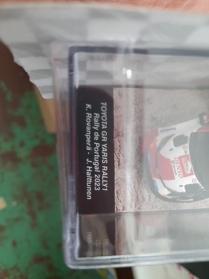 DIE CAST 1/64 " TOYOTA GR YARIS RALLY1 PORTUGAL 2023 K. ROVANPERA " TEST - Immagine 2 di 2