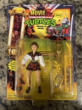 1992 Playmates TMNT Movie III Princess Mitsu Unpunched Very Nice Card