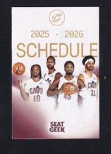 2025-26 Cleveland Cavaliers Darius Garland Pocket Schedule Cleveland Clinic