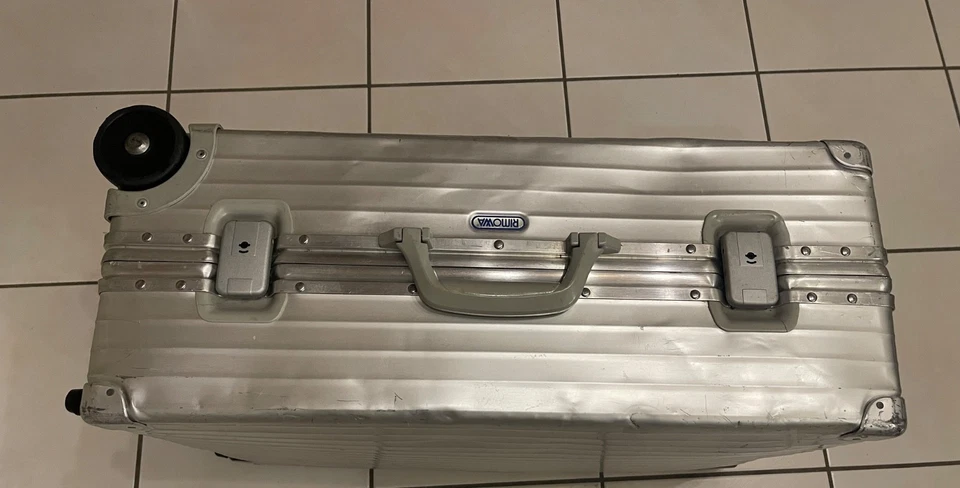 Original Rimowa Alu Koffer 64x43x25cm 2 Schlüssel - gebraucht - - Bild 2 von 4