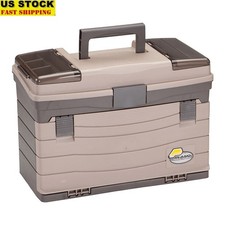 Four Drawer Fishing Tackle Box Bulk Storage DuraView Lids Secure Organizer New