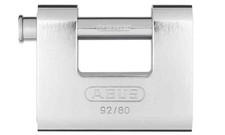 ABUS Monobloc Vorhängeschloss 92/80 GL – massives Sicherheits-Hangschloss