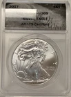 2017 AMERICAN SILVER EAGLE $1 ANACS MS 69