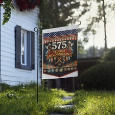 575 Federal Recognition Garden Flag Design