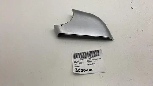 ⭕ 2017-2020 Tesla Model 3 Left Exterior Door Mirror Lower Cap Trim Cover Chrome