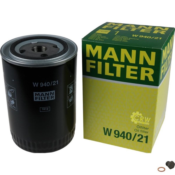 Mann ÖLfilter Mit Verschlussschraube FüR Opel Rekord D 2.2 2.1-image