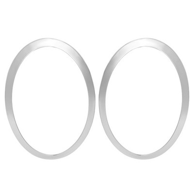 Pair Headlight Bezels Compatible with 2014-2024 Mini Cooper S F55 F56 F57 Mod...