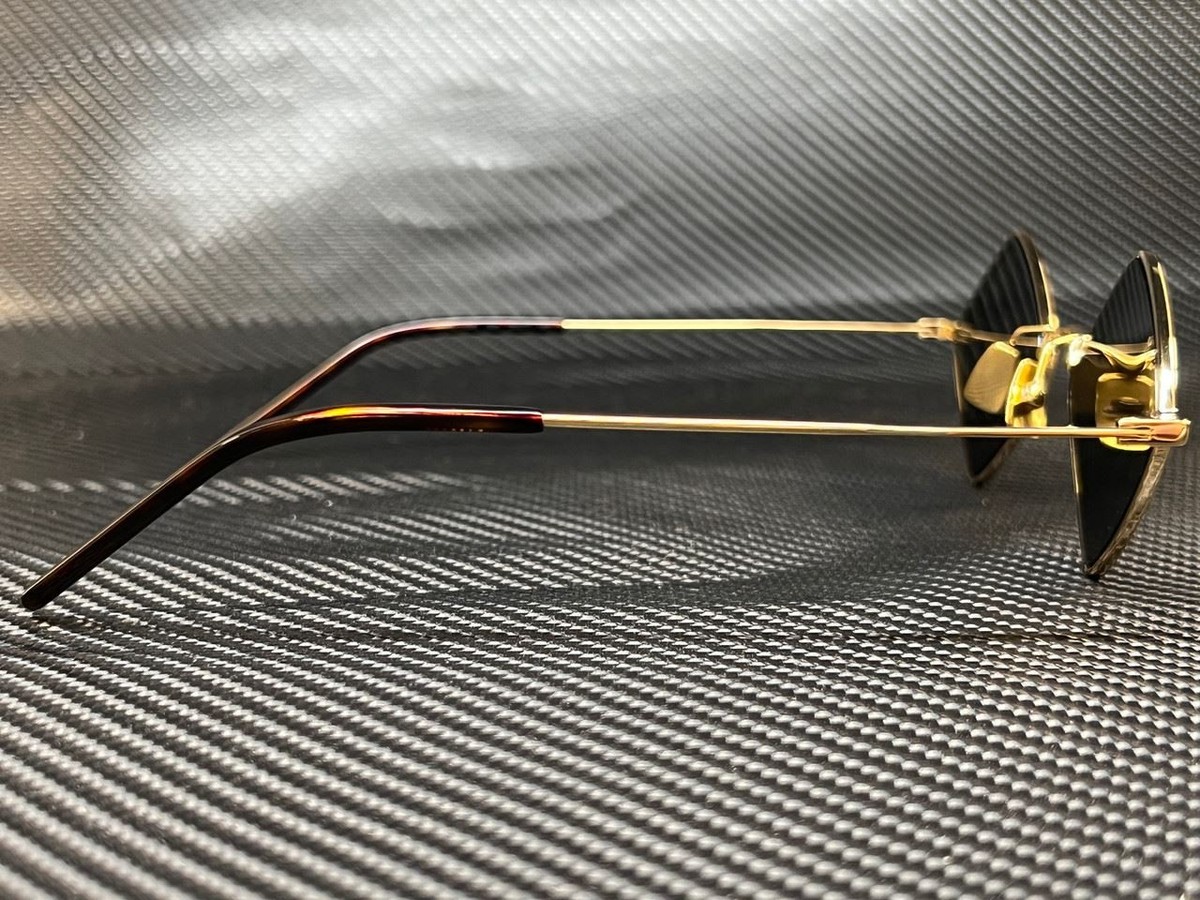 SAINT LAURENT SL 302 Lisa 004 Gold Square Unisex 55 mm Sunglasses