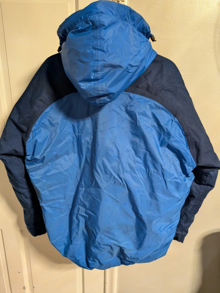 罕见老式山地设备 L Annapurna 登山羽绒夹克 Goretex — 第 2/4 张图片