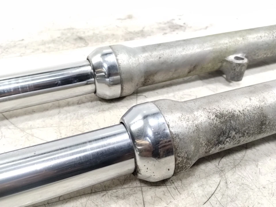 93-03 Harley Sportster XL883 1200 Front Fork Suspension STRAIGHT Forks - Image 3 of 4