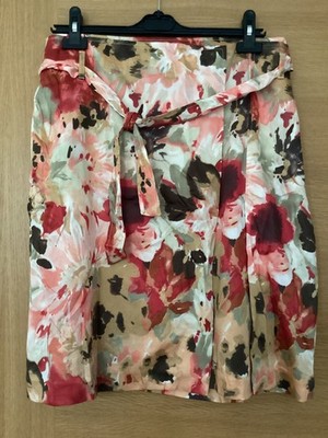 NEU Sandra Pabst P&C Designer Rock Gr 44 XXL florales Muster,Faltenrock,Frühling