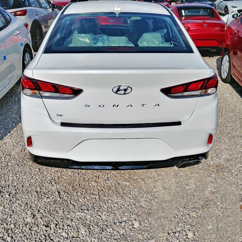 For: Hyundai Sonata 2018-2019 Rear Bumper Protector #RBP-006 - Image 2 of 4
