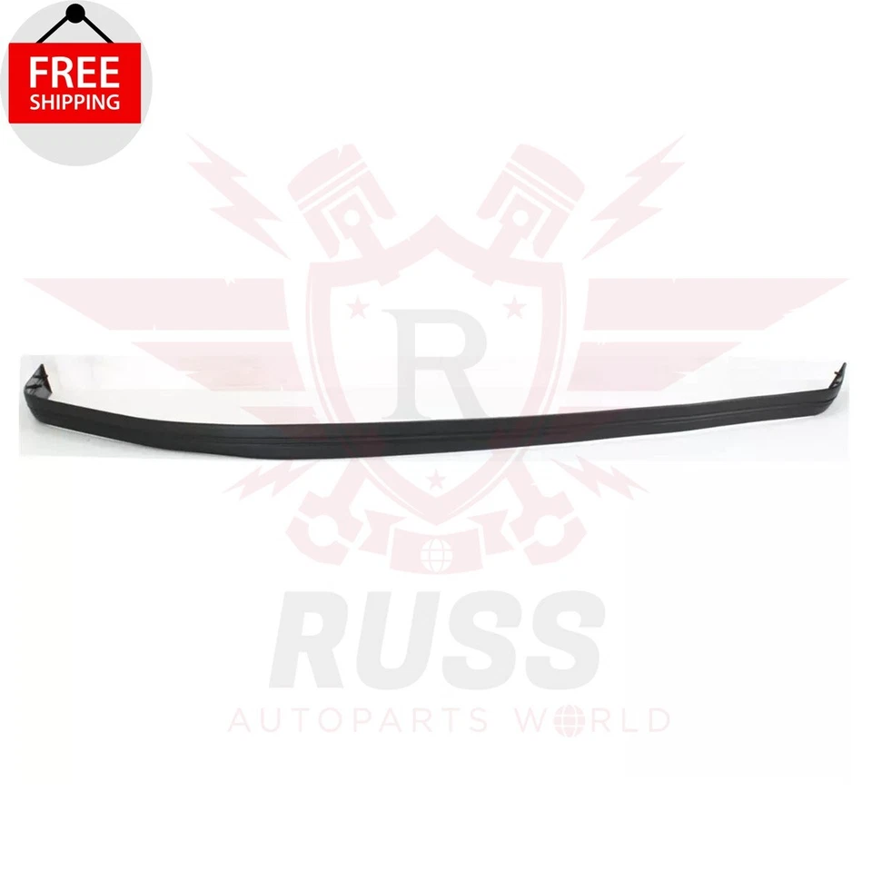 New Front Bumper Impact Strip Black Fits 1992-1997 Ford F-150 F-250 FO1057220 Foto 2 de 4