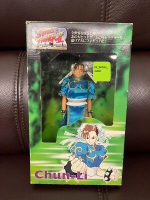 Capcom Super Street Fighter 2 Chun Li Figure Doll 1995 The New Challengers