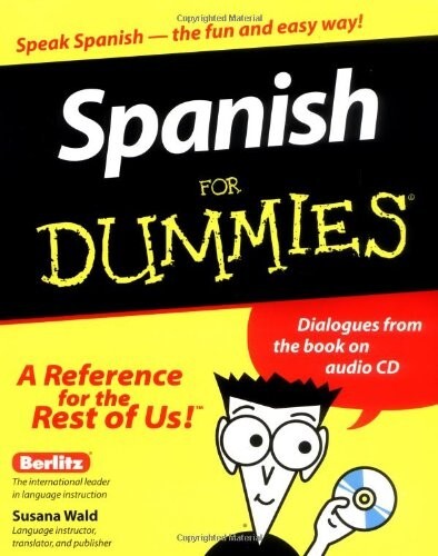 Spanish for Dummies® by Susana Wald Paperback with CD